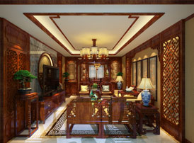 唐山滦南现代中式装修风格 含蓄清雅美轮美奂的家装盛貌