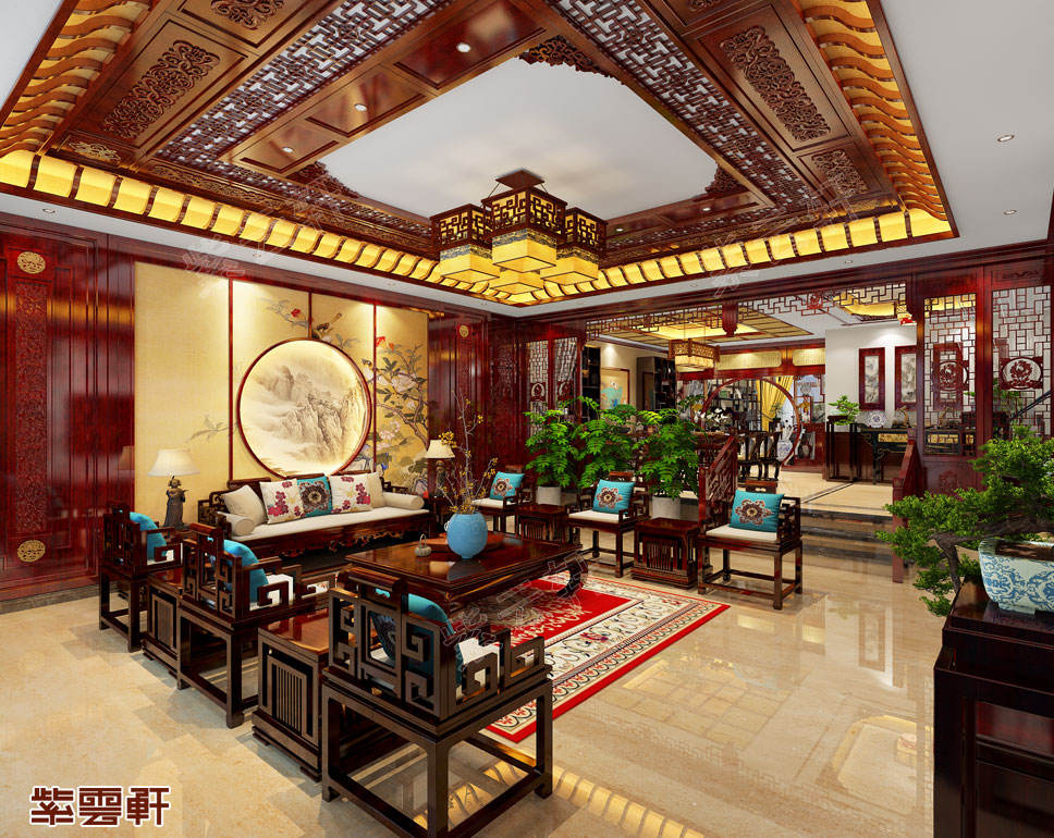 中式豪宅客厅风格