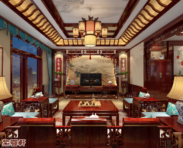 中式豪宅古典设计，这风格而真的值得称赞