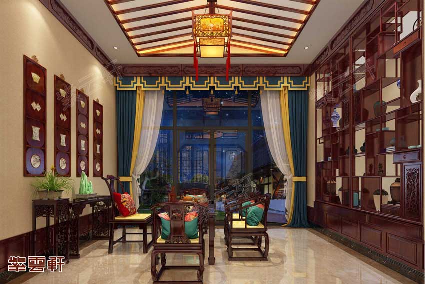 中式豪宅茶室