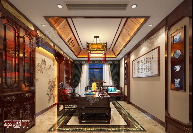 满是情怀与内涵的古典家居，中式客厅装潢彰显传统大气