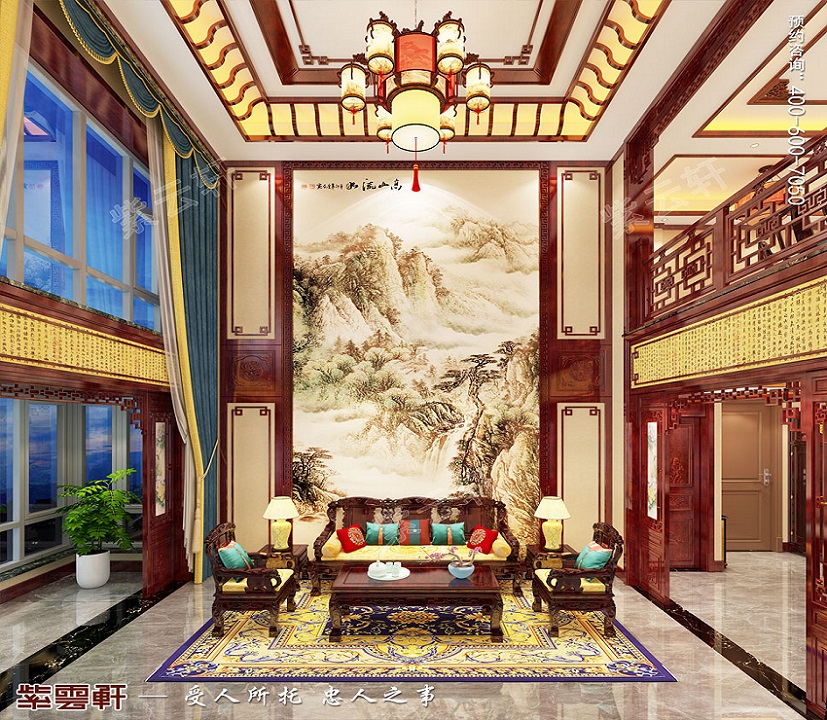 浙江别墅中式设计清新典雅是美学重要体现