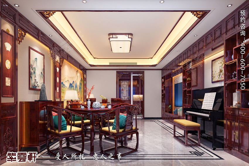 中式别墅以现代人审美，打造富有韵味的设计