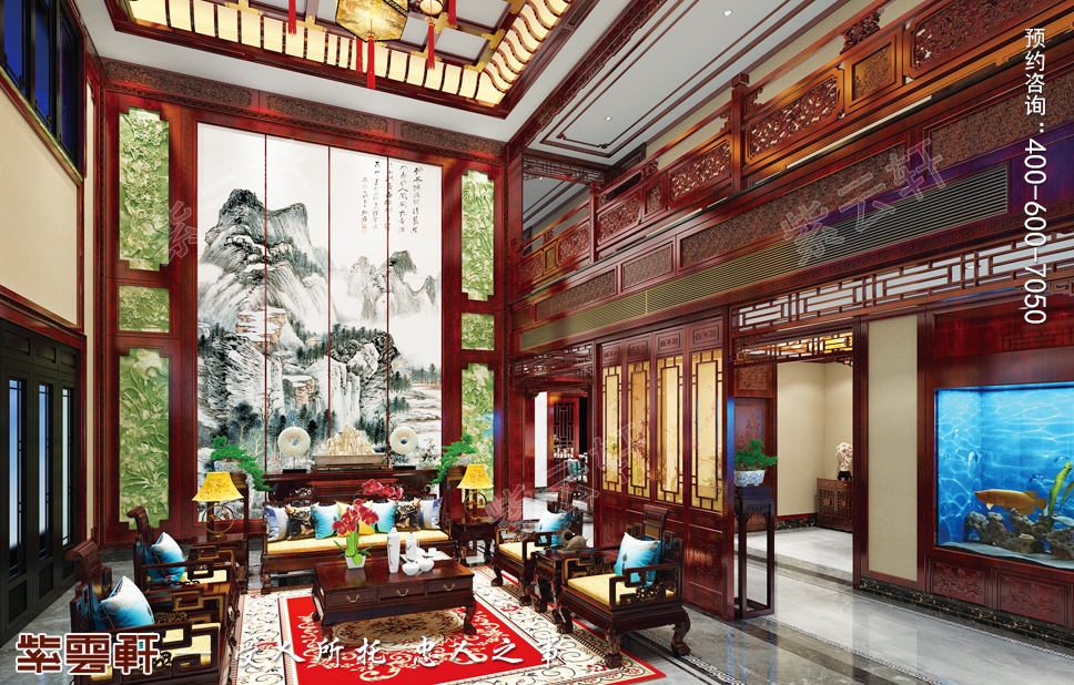 中式豪宅装修创造东方美学新境界