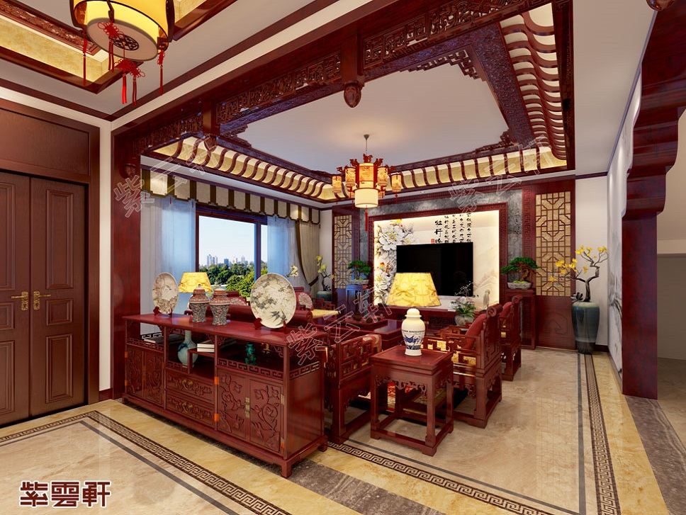 古典中式客厅装修