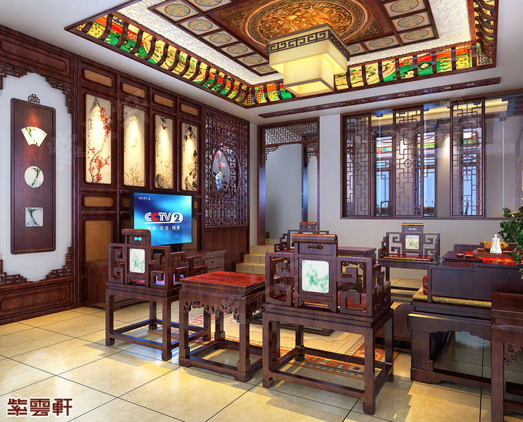 中式客厅装潢装饰