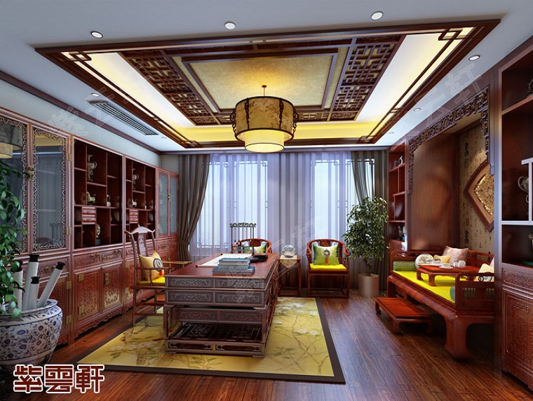 中式古典书房设计装修