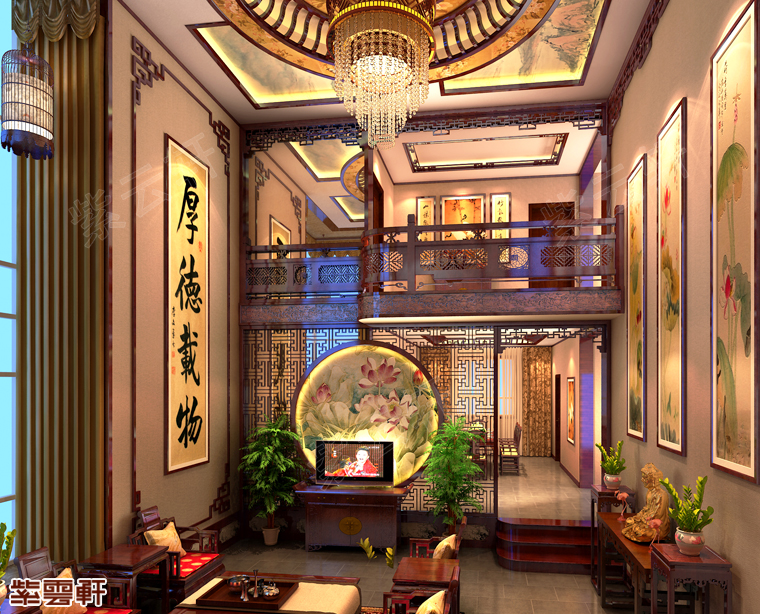 中式装潢设计细节之处流露温婉秀雅的东方情怀