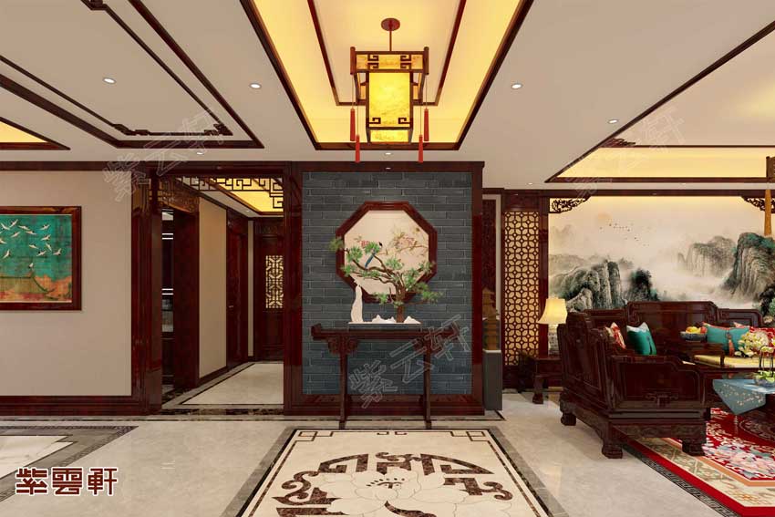 中式门厅风格设计