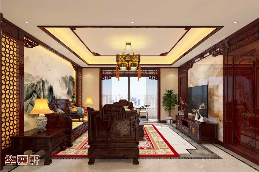 新中式客厅风格
