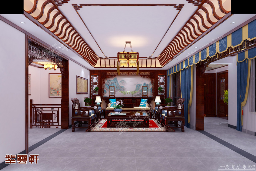 西安中式装修设计别墅在匠心独运中传承文化精髓