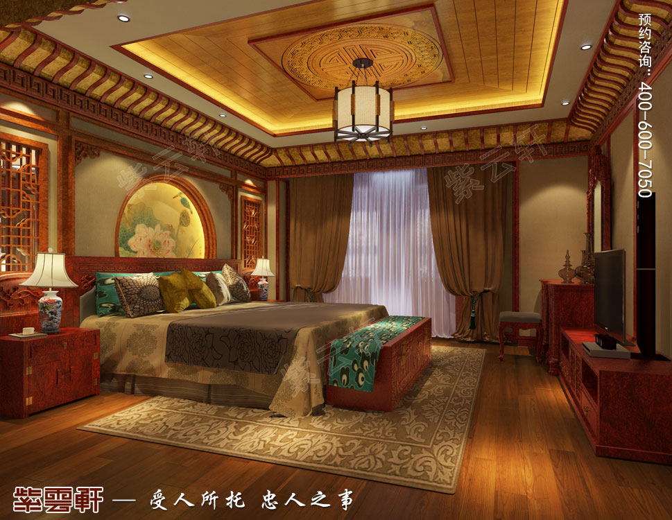 中式装修风格卧室