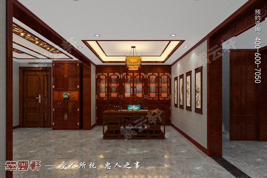 中式书房设计装修图