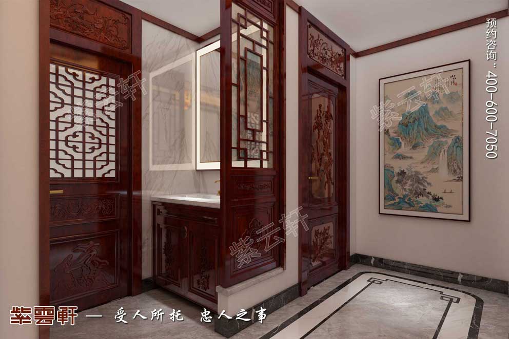 中式卫浴室设计图