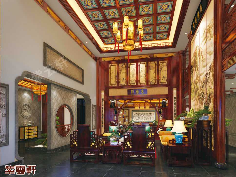 中式古典客厅装修图