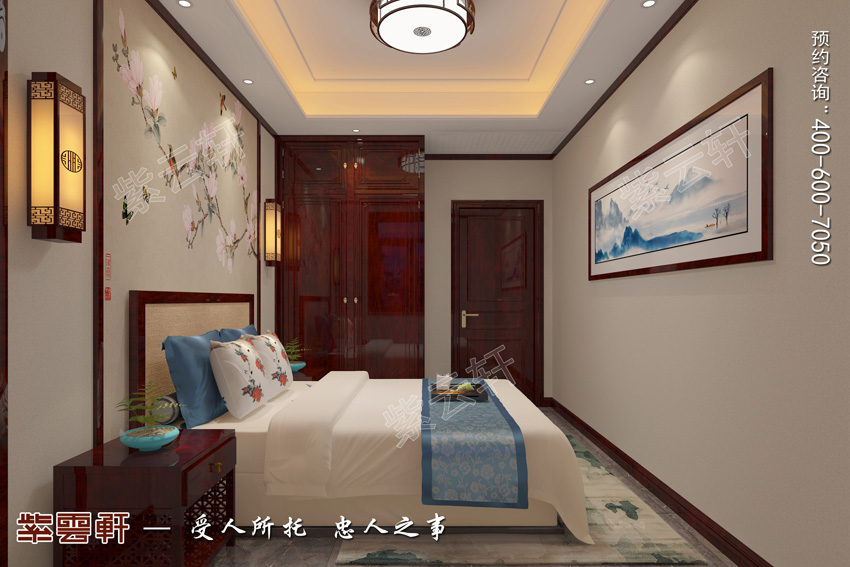 中式卧室风格图