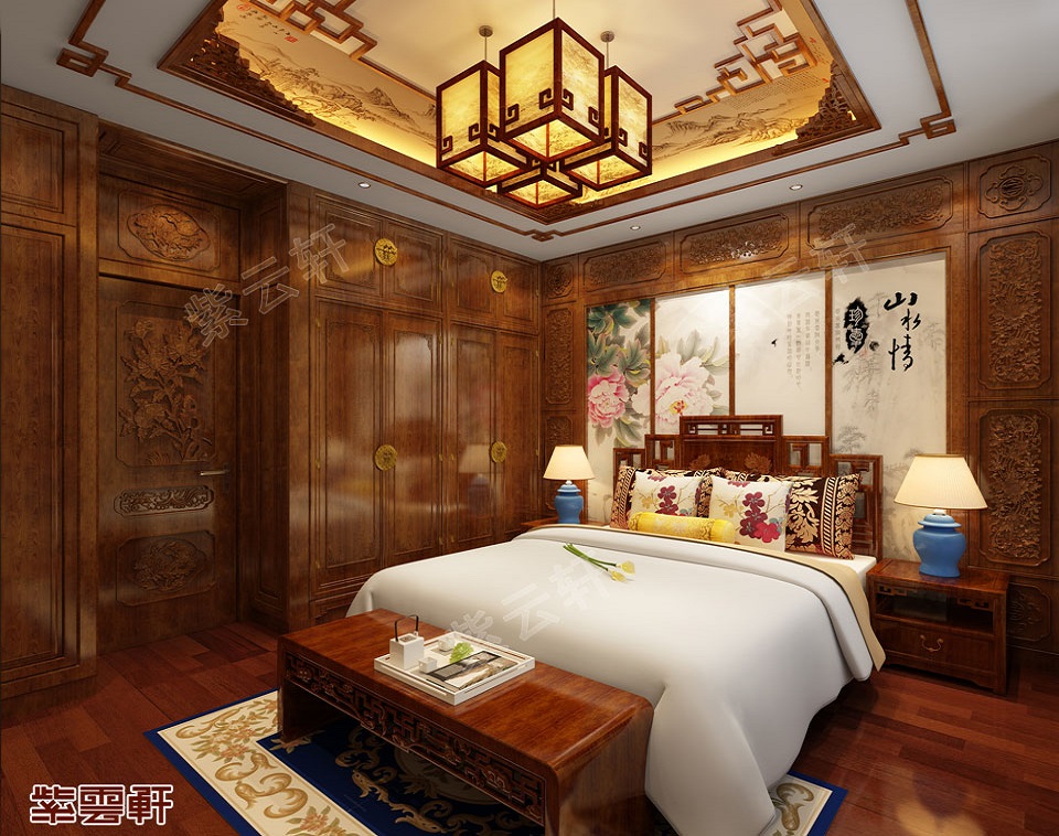 中式古典卧室图