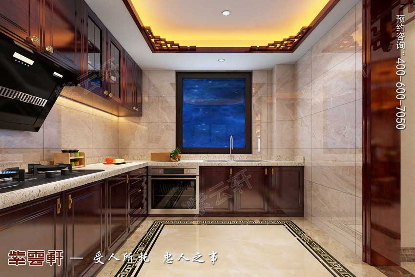 中式别墅厨房装修
