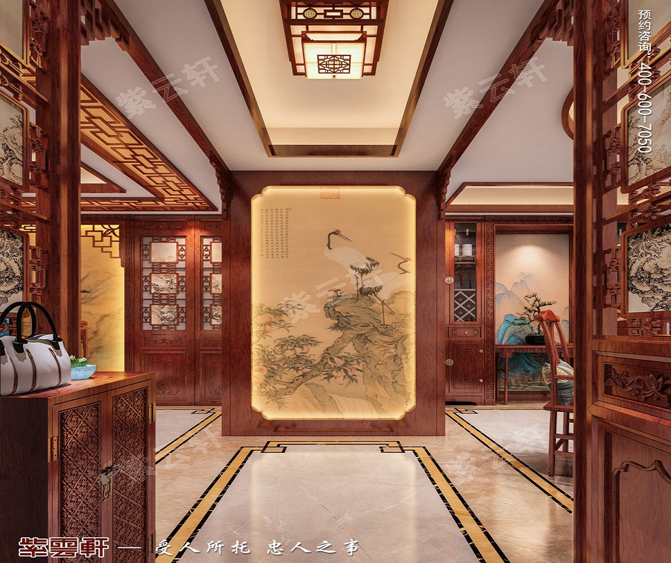中式门厅设计风格