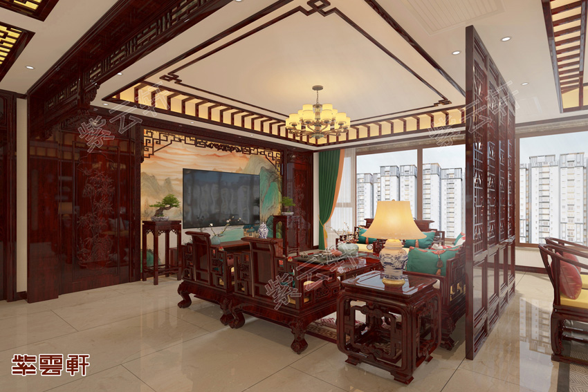 中式客厅装潢风格