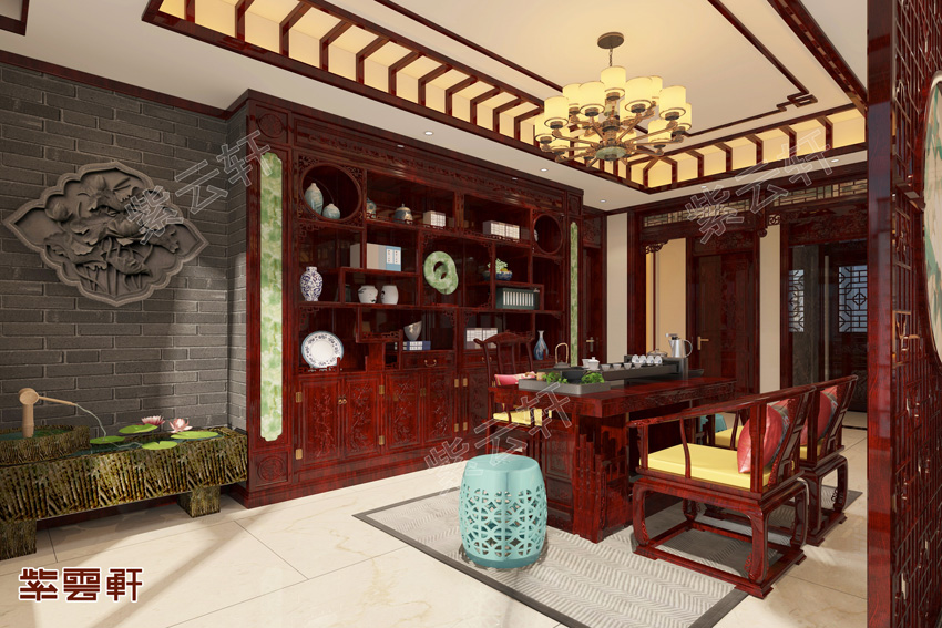 简约中式茶室设计