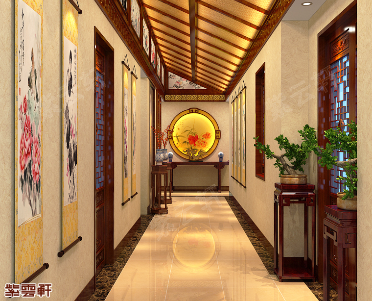中式走廊风格装修
