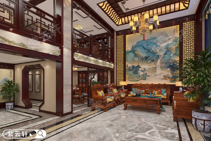 中式豪宅客厅设计