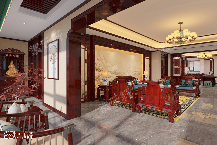 简约中式客厅风格