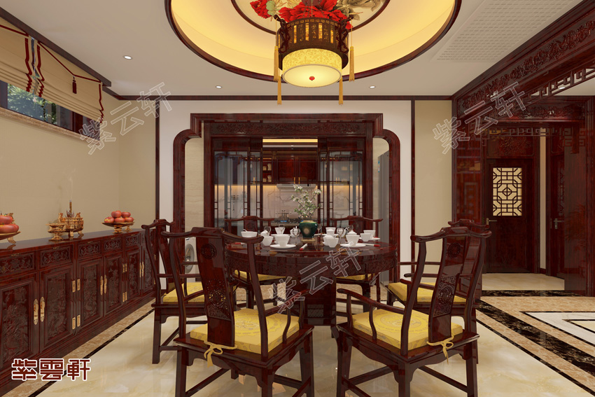 现代中式餐厅风格