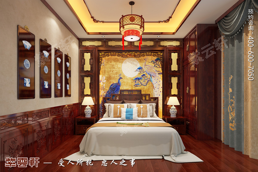 中式古典卧室装修图