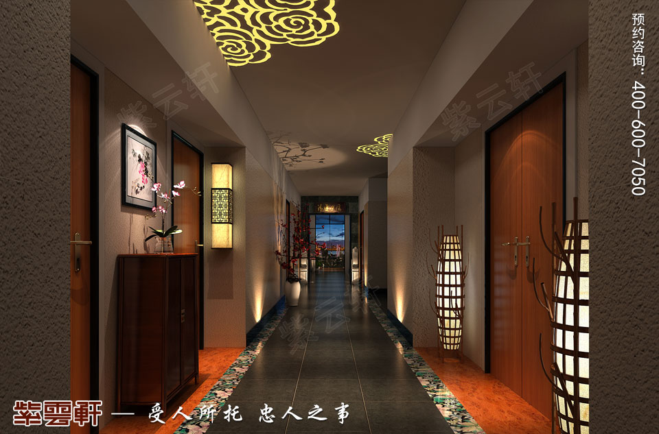 走廊现代中式装修.jpg