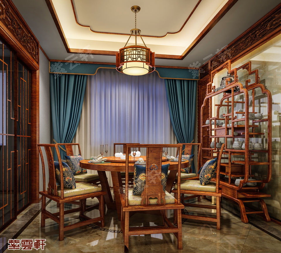中式豪宅餐厅