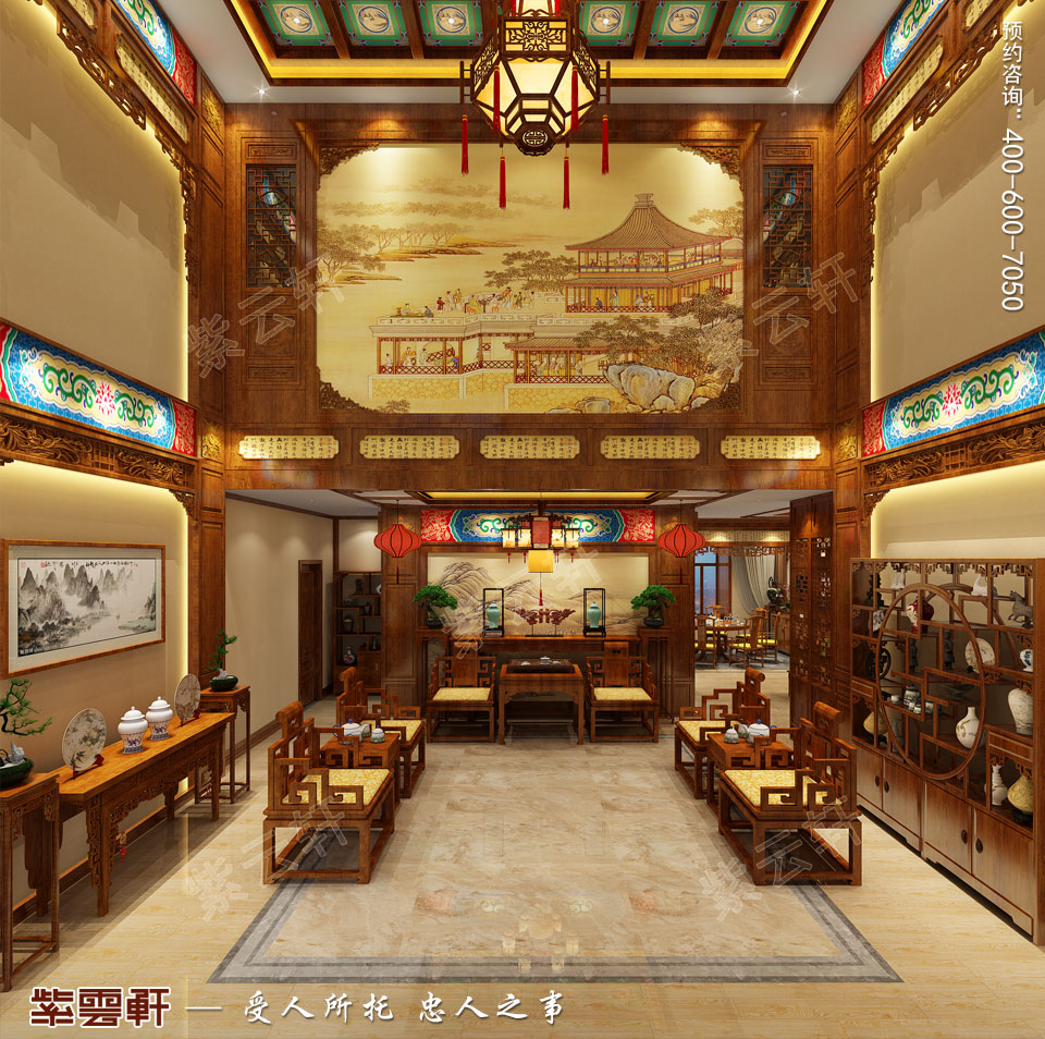 中式客厅设计装修图片