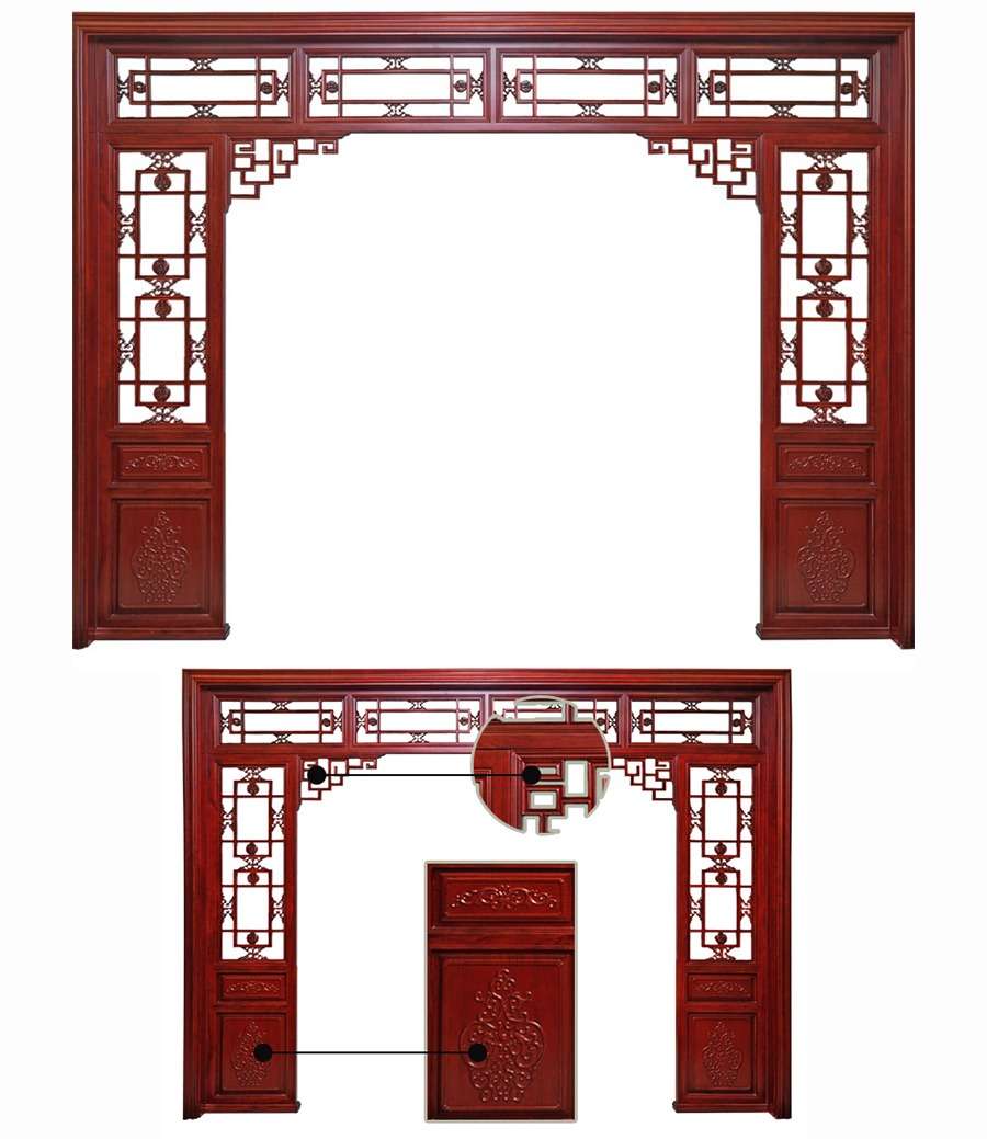 花角落地罩