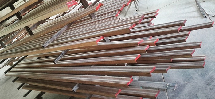 实木套线打磨半成品