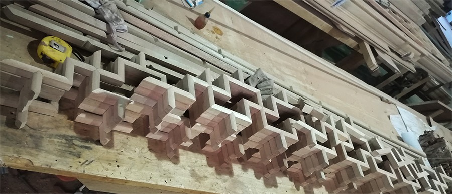 榫卯严丝合缝-传统木工制作，匠人精神